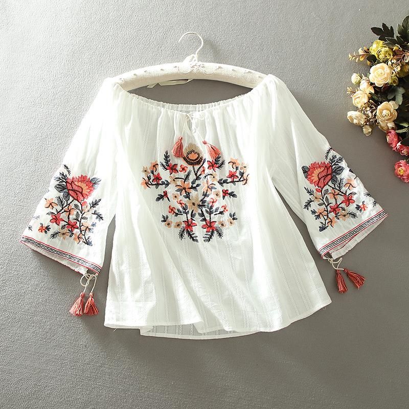 blusa blanca