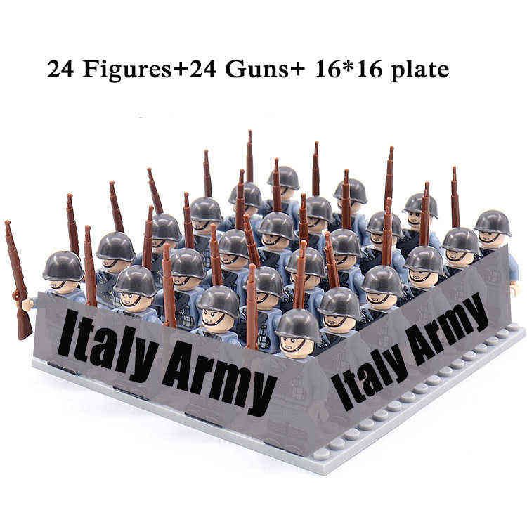 24pcs Italy Army