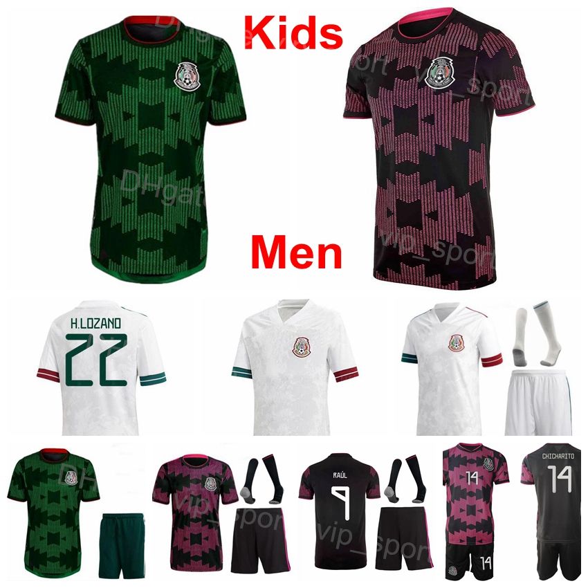 National Team Mexico Soccer Jersey Set 