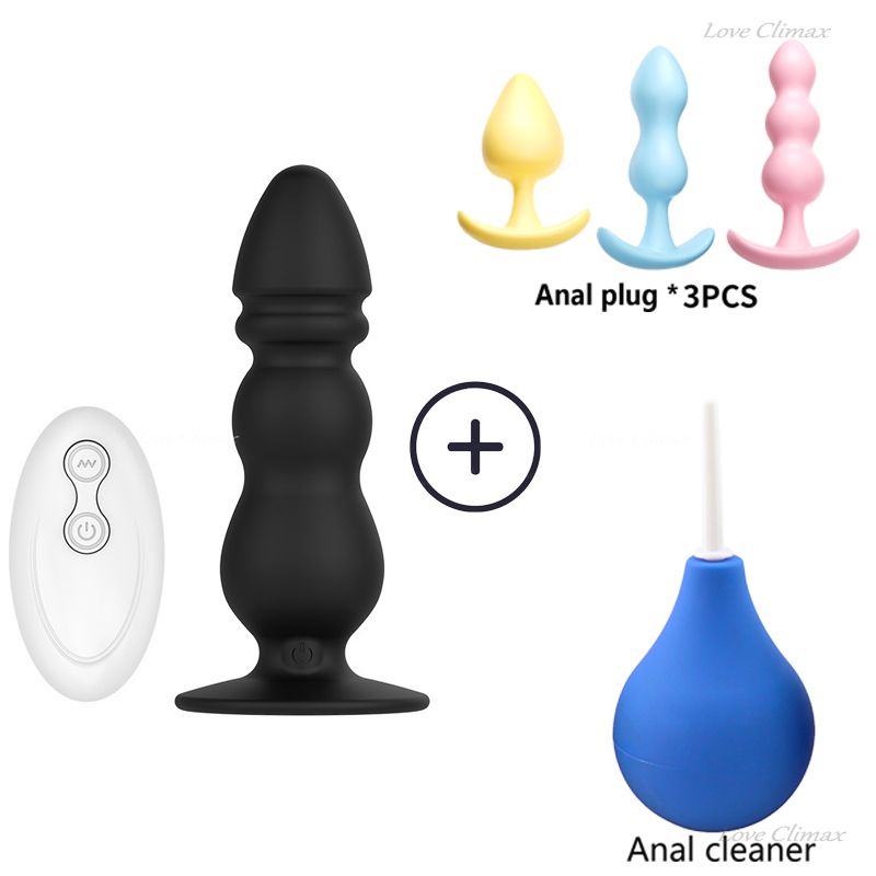 Ensemble vibrateur anal c