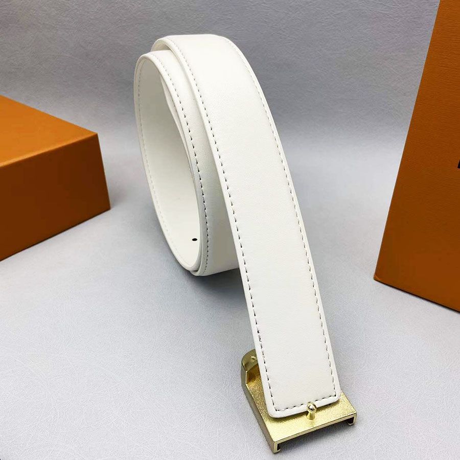 White/Gold Buckle