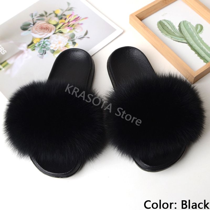 Black Slippers