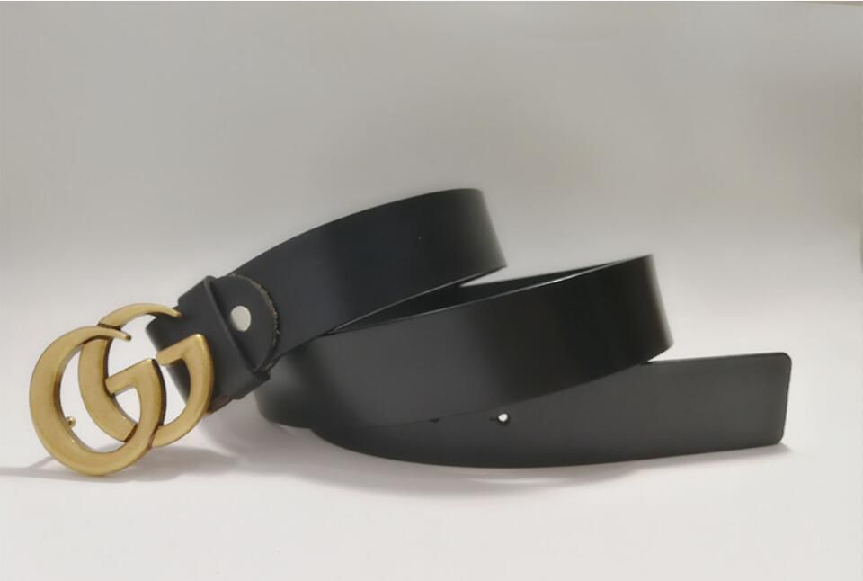 Bronze buckle + black belt