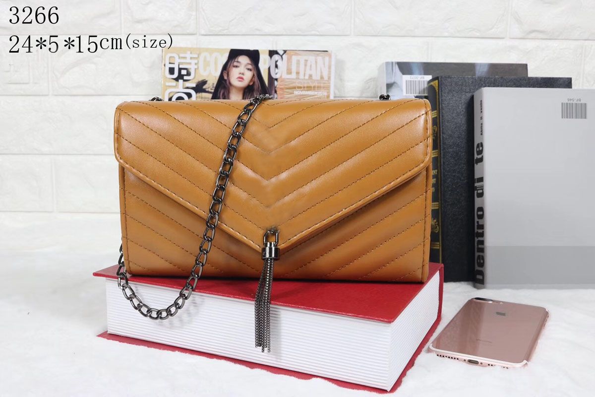 Envelopechain WALLET325Brown.