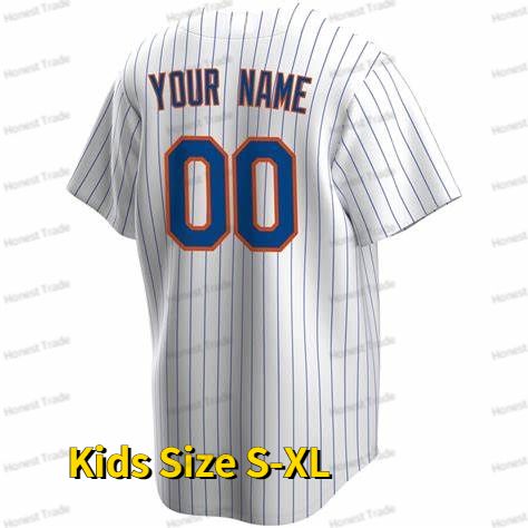 Kids White Jersey S-xl