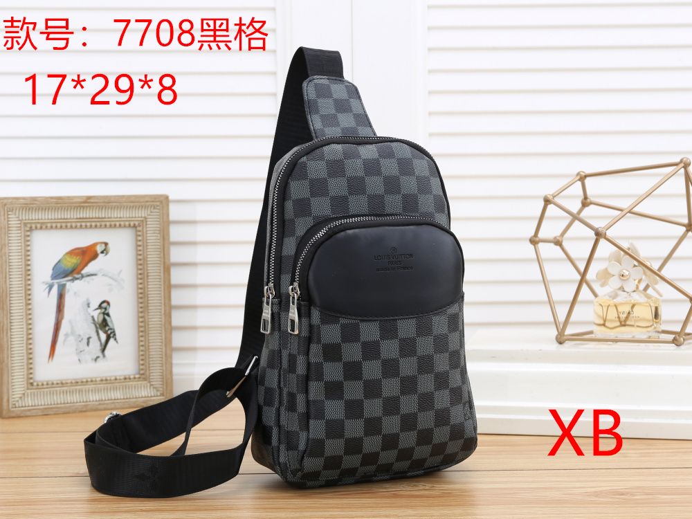 #L7708 black grid 29cm