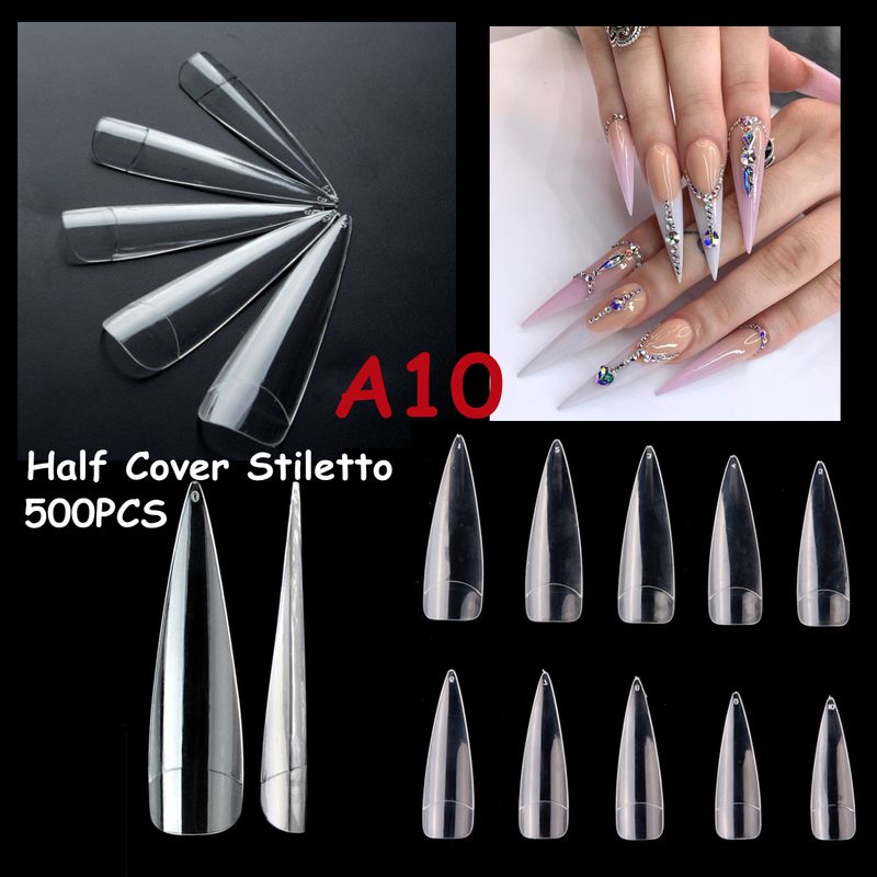 A10 Clear Stiletto