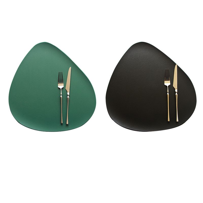 Green-Black-Oval-set av 4