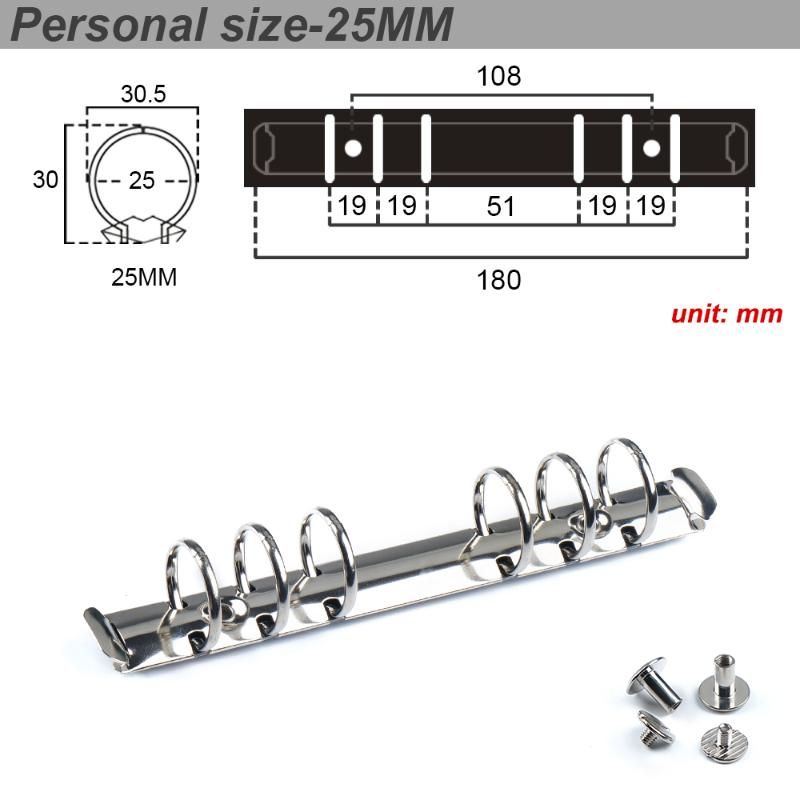 Zilver persoonlijk 25 mm