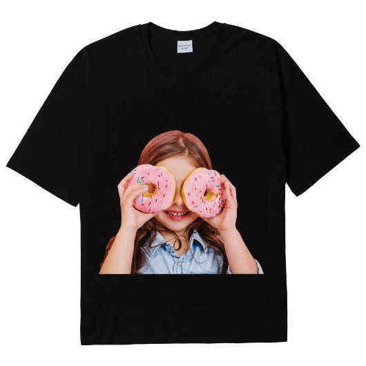 Donut Girl Black One