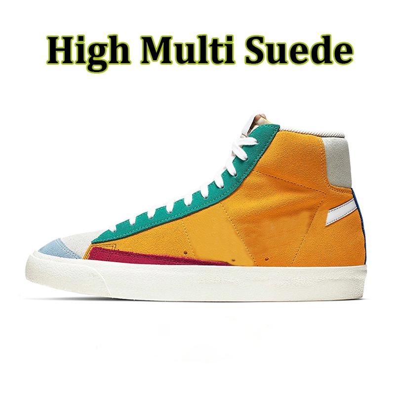 37 High Multi Suede