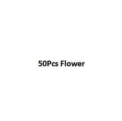 50pcs Blumengröße