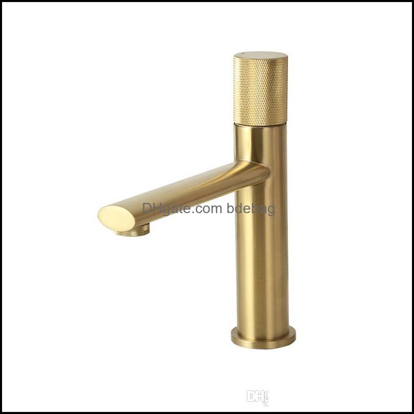 Brushed Gold Tap S