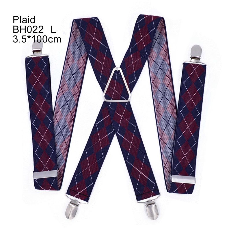 Plaid on Navy l