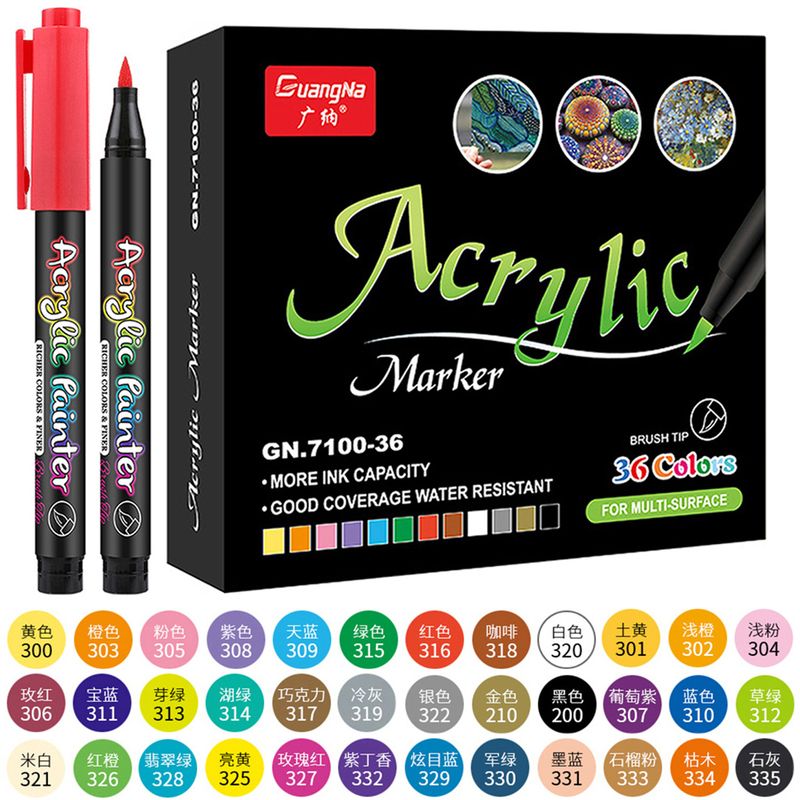 36 Colors Markers