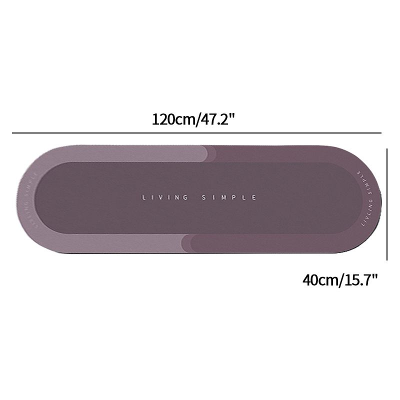 Purple 40x120cm Mat