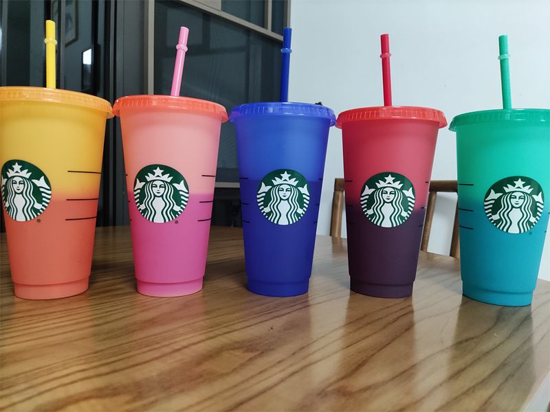 24oz/710ml mixing new color changing cup