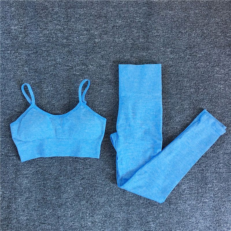 Conjunto de suti￣ azul