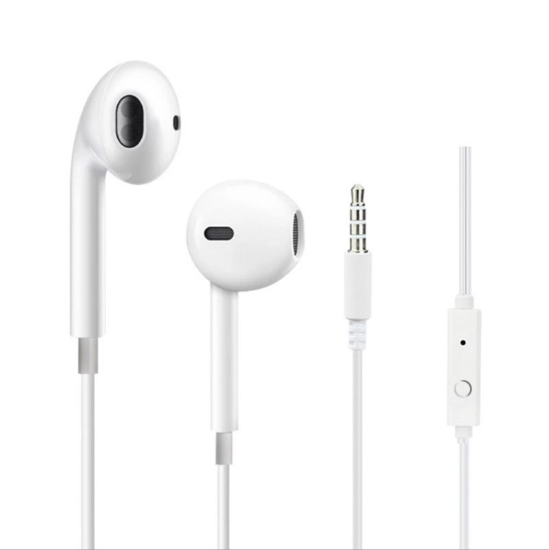 Universal 3.5mm Mobile Wired Earphones Headphones Sport In Ear