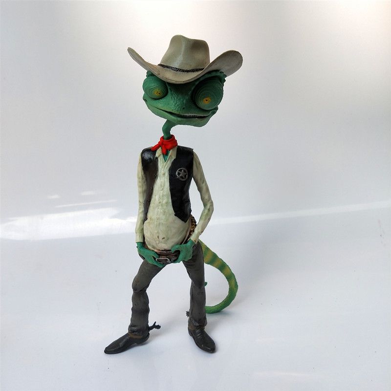 2PCS RANGO MOVIE CHARACTER TOY LIZARD DOLL 7 2PCS RANGO MOVIE CHARACTER TOY LIZARD DOLL 7