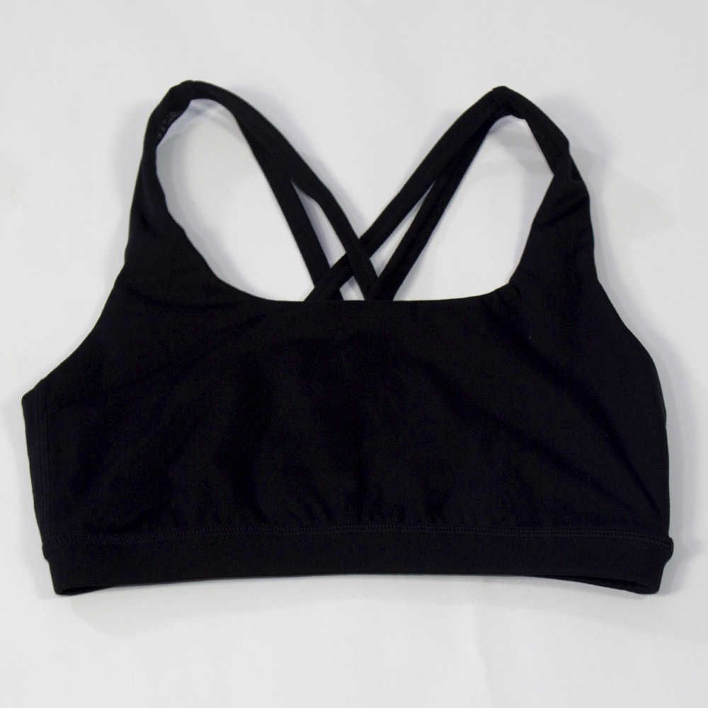 Soutien-gorge en croix noire