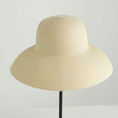 Stor brim beige