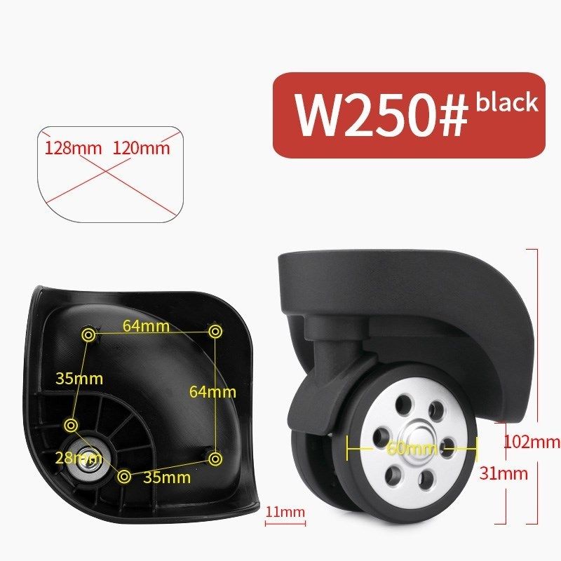 W250 (2 stks) zwart