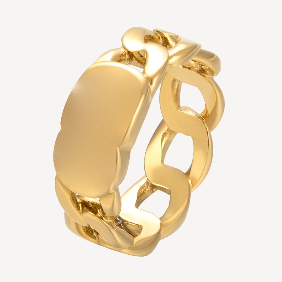 Letter Ring For Woman