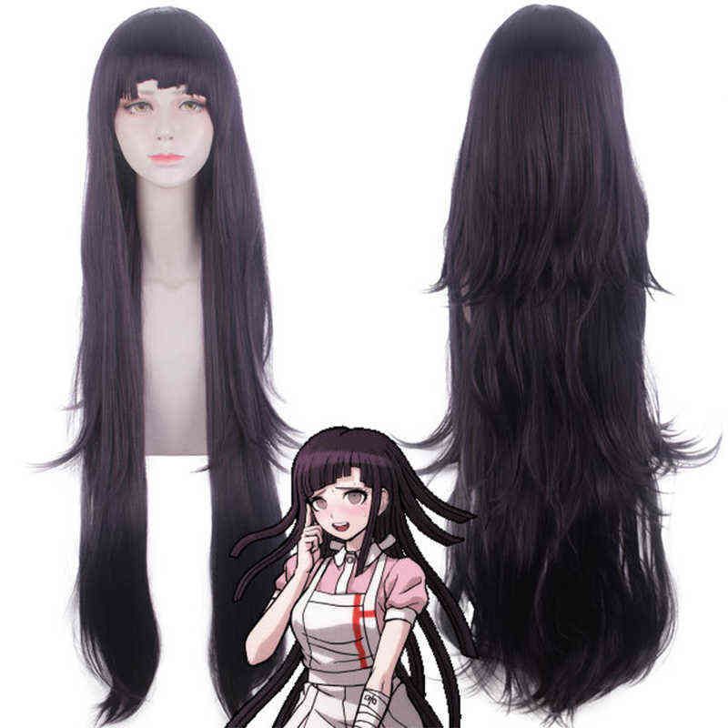 Anime Danganronpa Mikan Tsumiki Cosplay Come Long Wig Shirt Skirt Apron Halloween Christmas Party Suit Uniform Anime Danganronpa Mikan Tsumiki Cosplay Come Long Wig Shirt Skirt Apron Halloween Christmas Party Suit Uniform