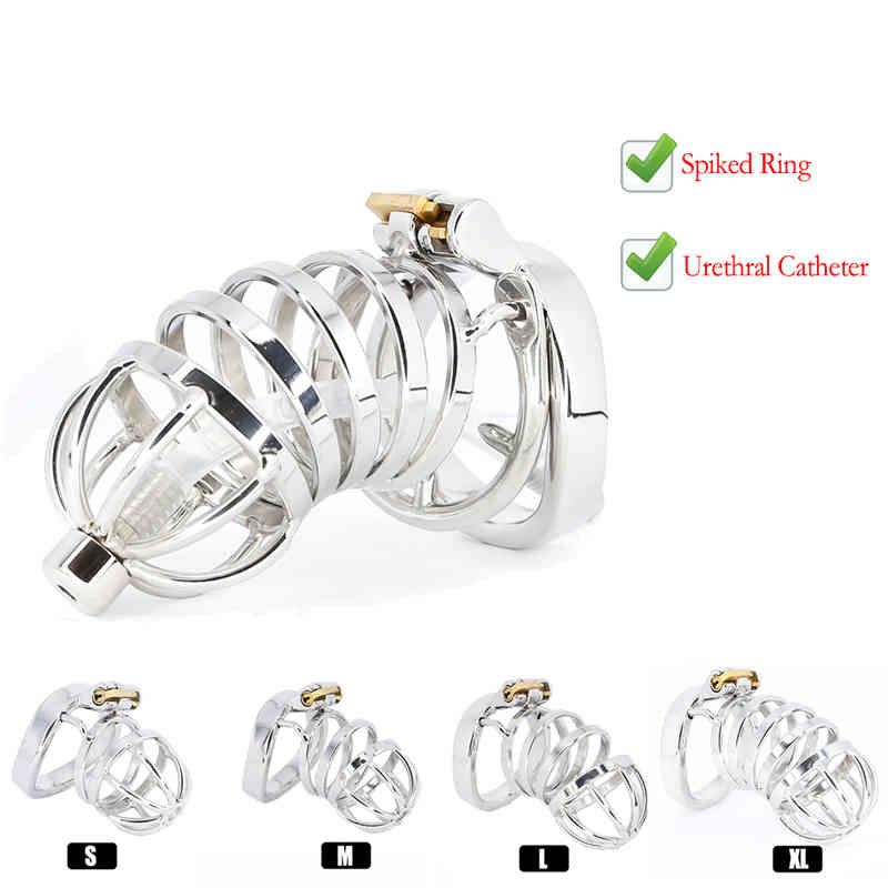 Best Cbt Male Chastity Belt Device Stainless Steel Cock Cage ...