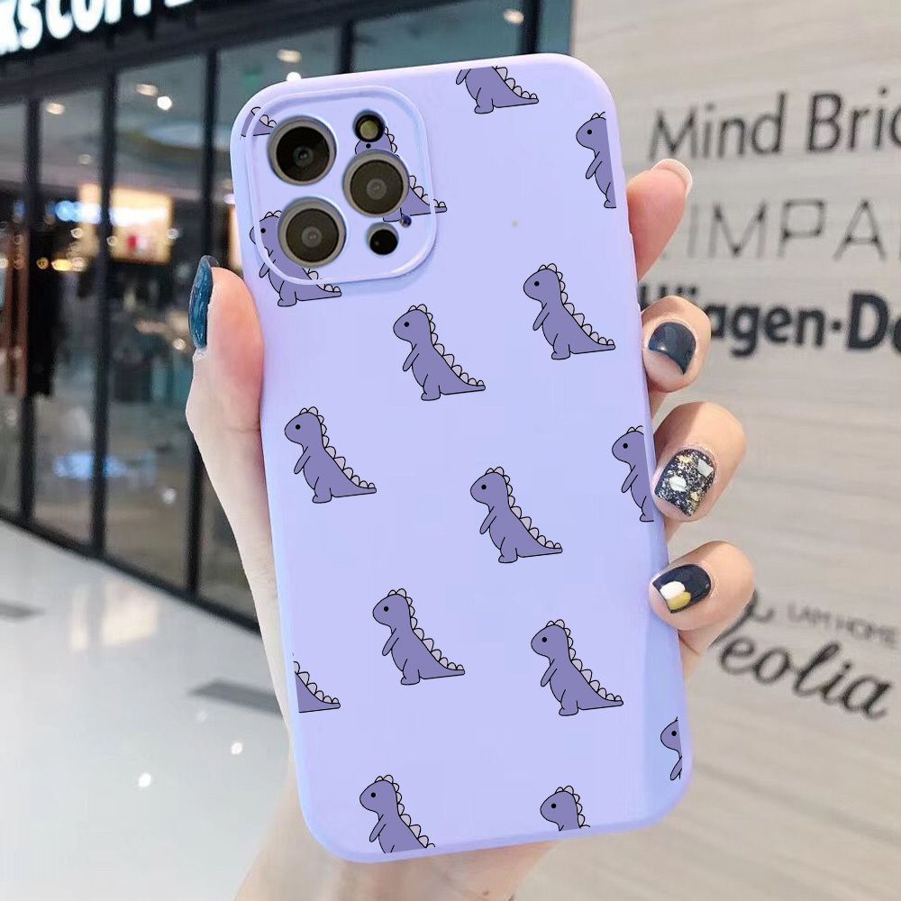 Cute Animal Dinosaur Cases Phone Case For iPhone 7 Max 7S XR 12 Mini SE 6 Cute Animal Dinosaur Cases Phone Case For iPhone 7 Max 7S XR 12 Mini SE 6