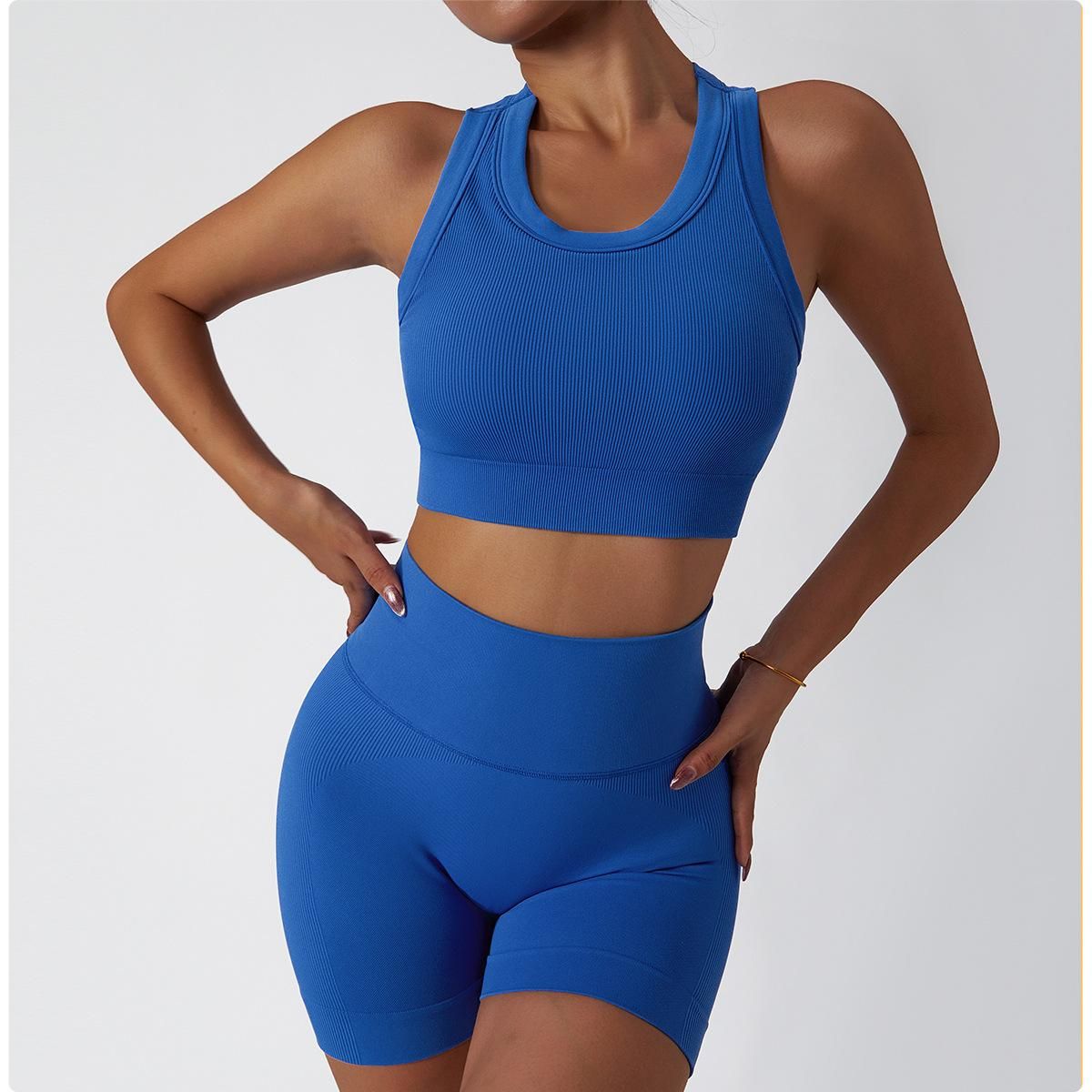 Hot Spring Blue Vest Shorts (Pre-Sale)