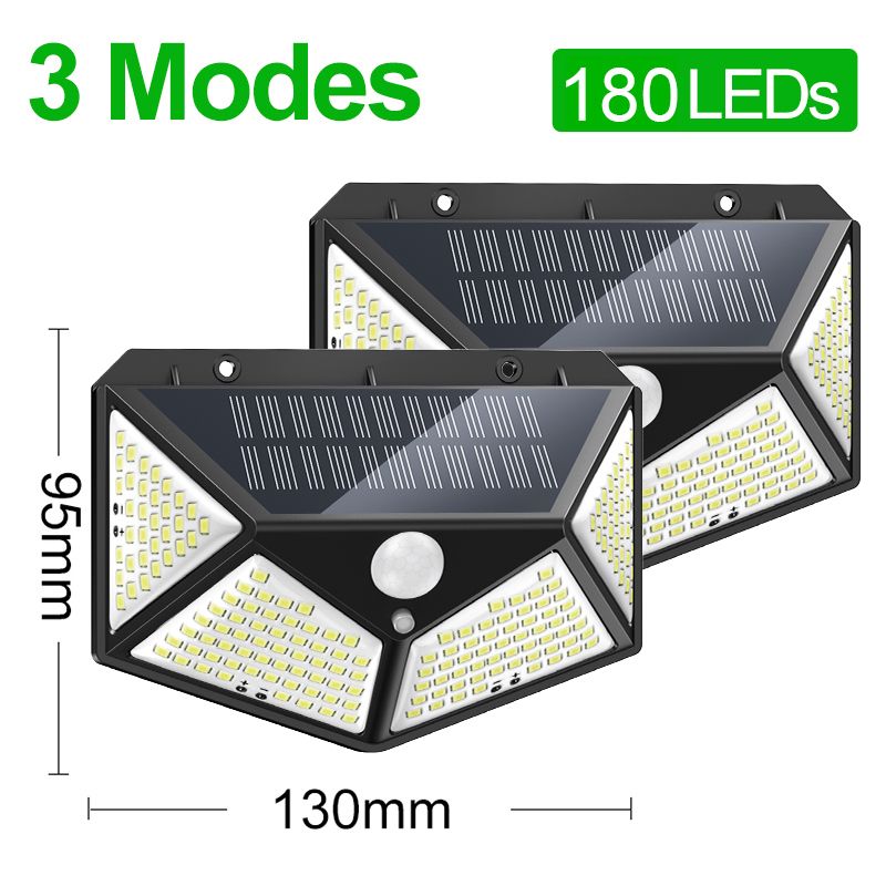 2 peças 180 LEDs