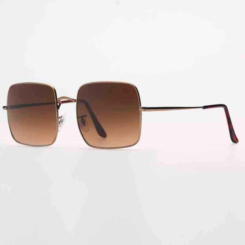 Coffee Brown Frame-red Gradient Lenses