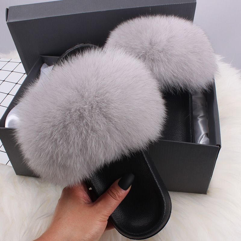 Light Grey Fox Fur