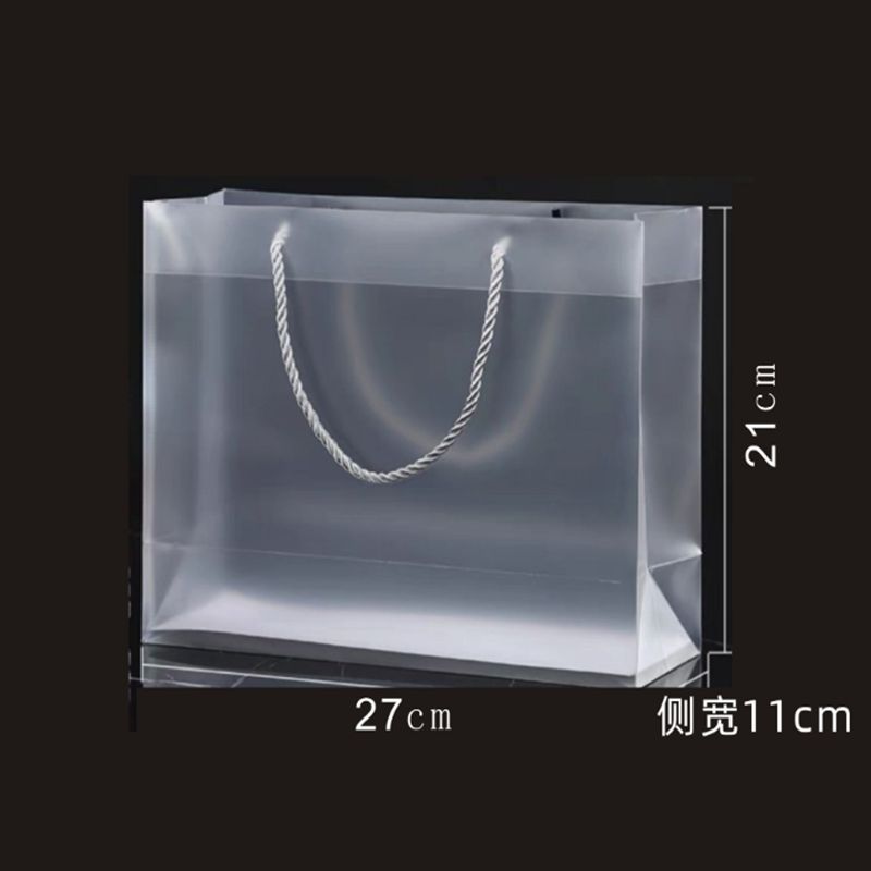 transparent tote bag