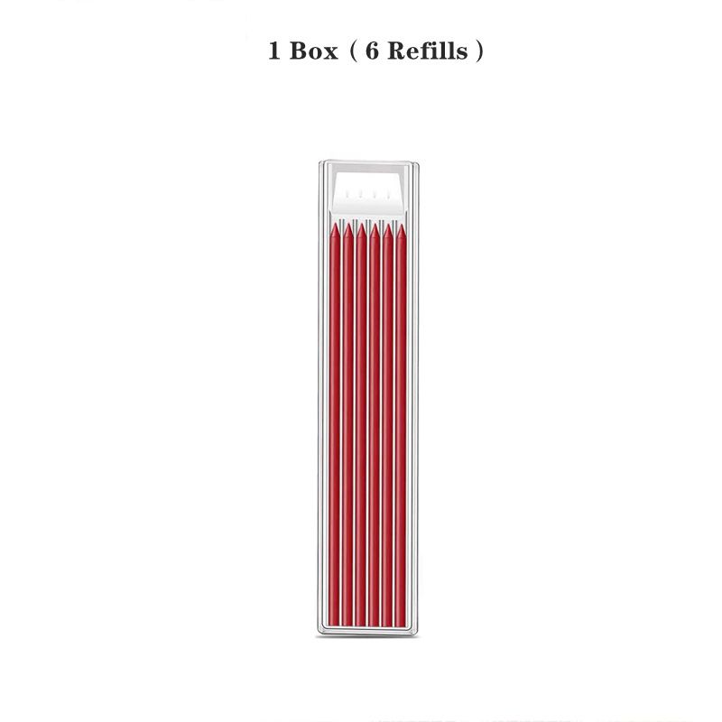 6pcs-Red إعادة ملء