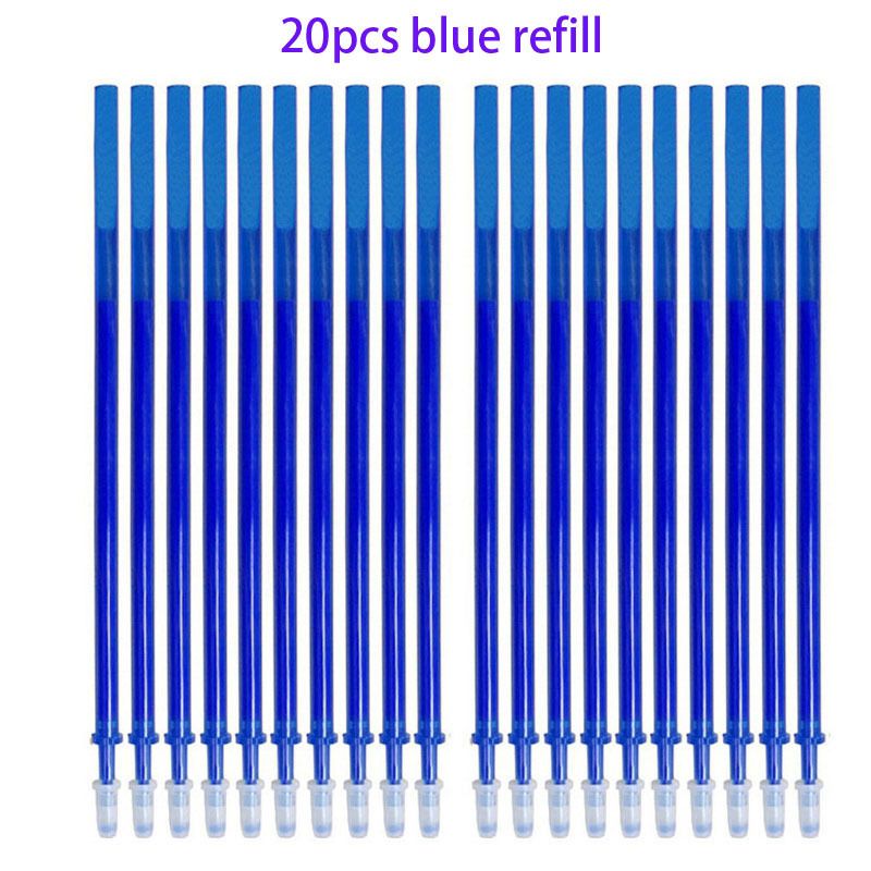 20pcs Blue Schowers-0,5 mm końcówka igły