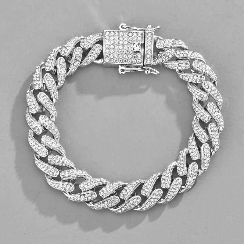 Pulsera de plata 7 pulgadas (18 cm)