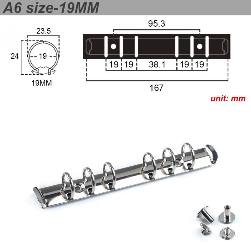 Silver A6 19mm