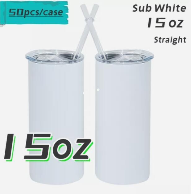 15oz straight tumbler(50pcs/case)