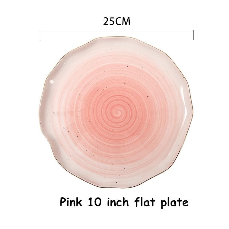 Pink 10 inch flat