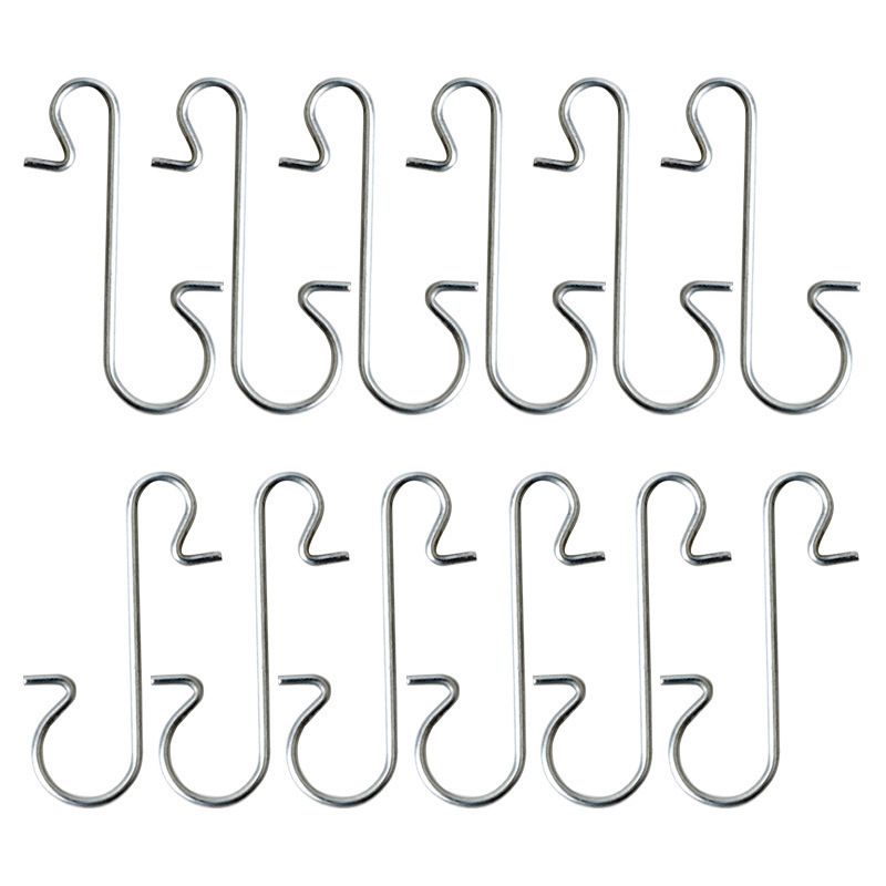 Argent 50pcs-1.8cmx3cm