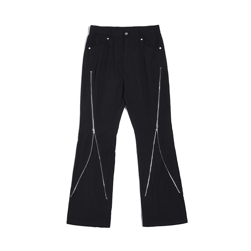 Mens Workout Pants With Zipper Legs