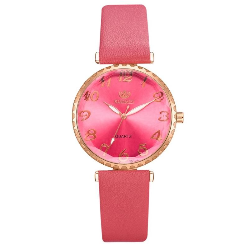 1pc Rose Red Watch