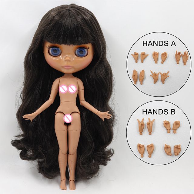 Koyu Cilt-30cm Yükseklik Doll15