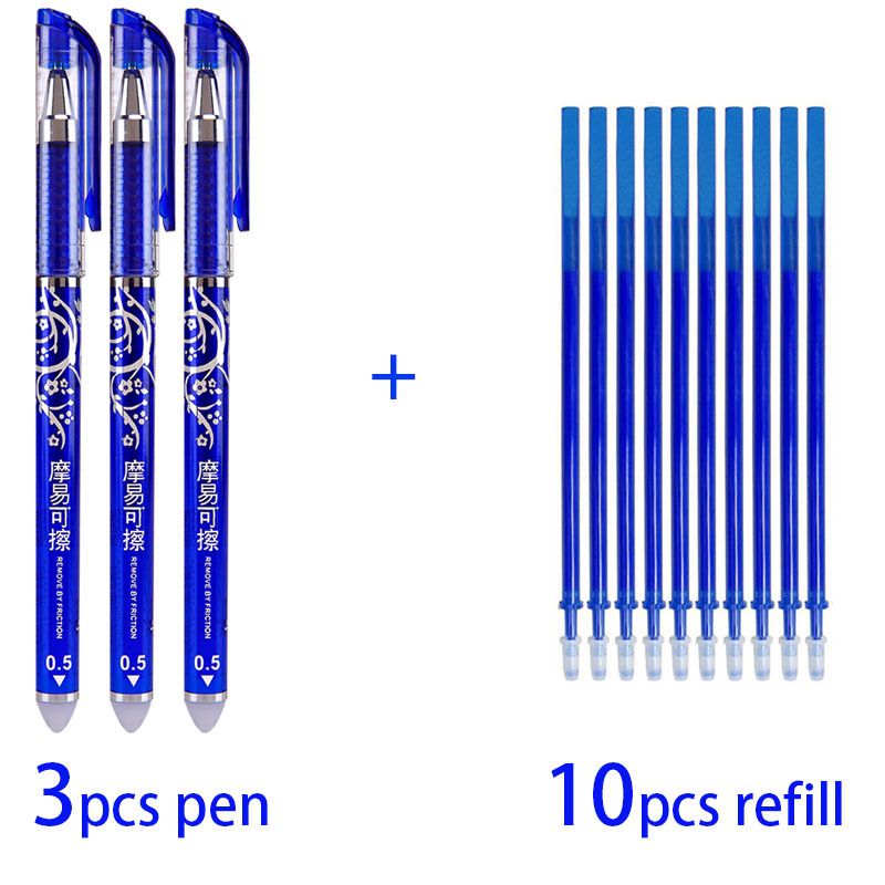 3 Pens 10 Refills c-0.5mm Needle Tip