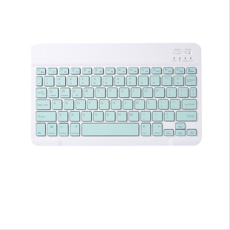 7-Zoll-grüne Tastatur