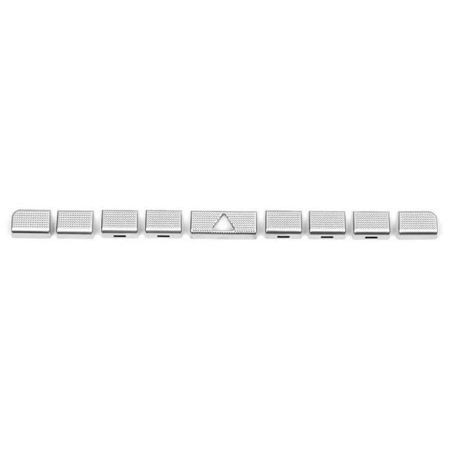 Chrome Placated-9pcs