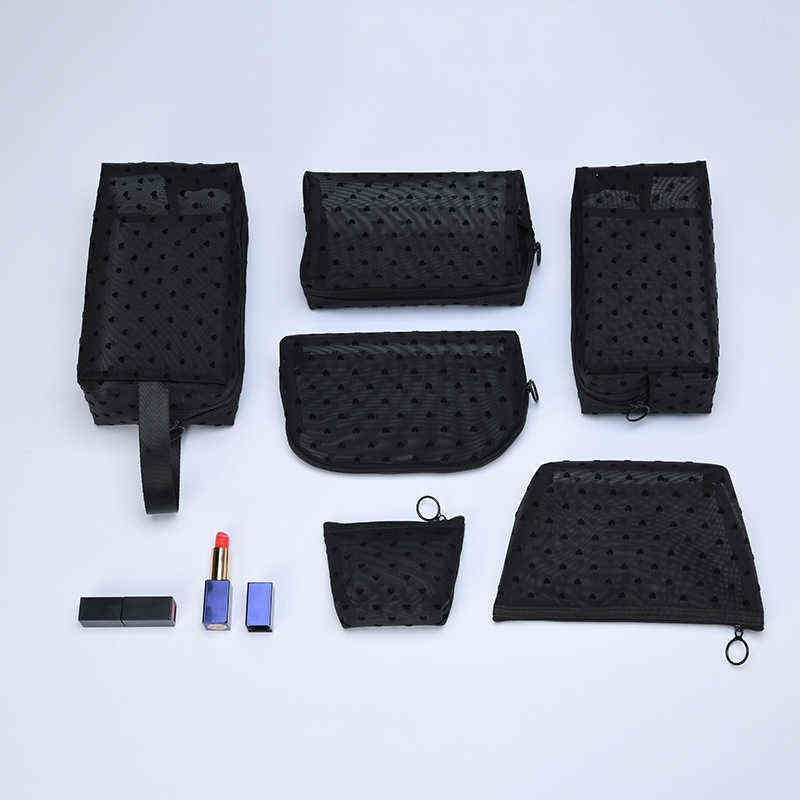 Black Net Black Spot 6-piece Set